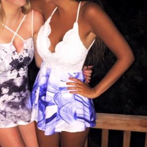 White Lace Romper